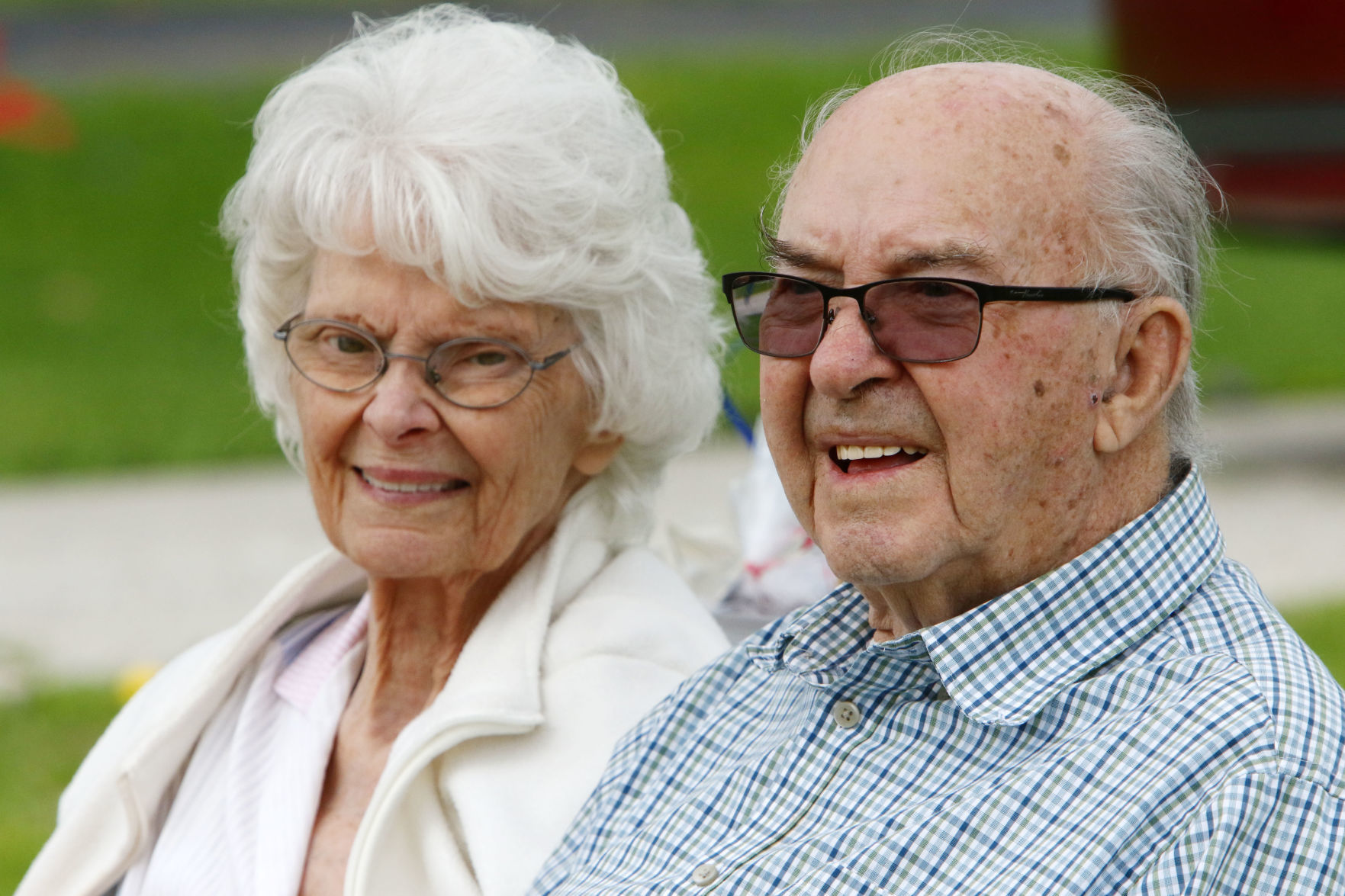 Jesse and Priscilla Jones celebrate their 72nd anniversary